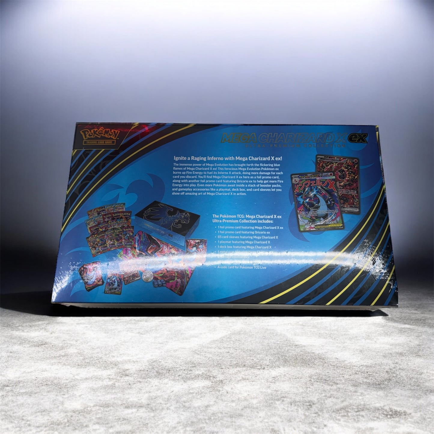 Pokemon Phantasmal Flames Mega Charizard EX UPC Sealed Ultra Premium Box