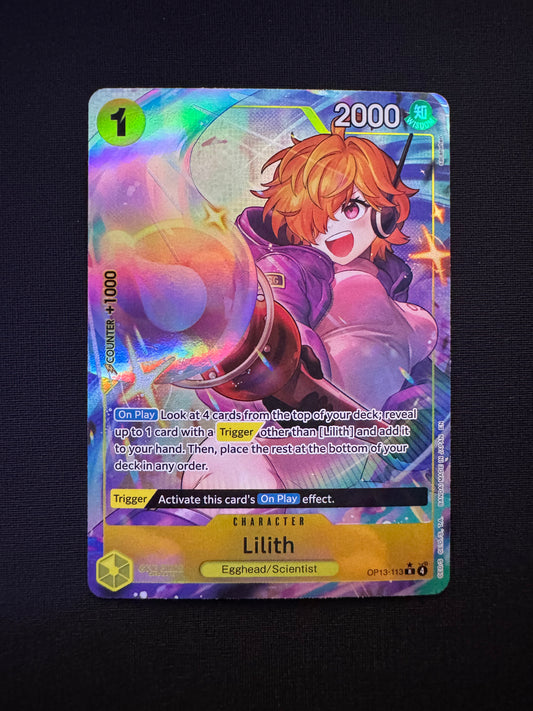 One Piece Lilith Alternate Art OP13-113