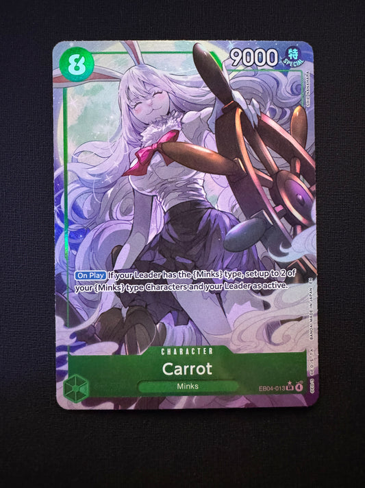 Carrot (Alternate Art) EB04-013 The Azure Sea's Seven Foil