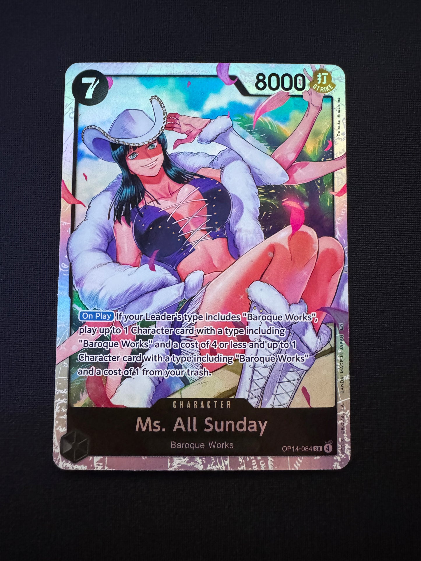 The Azure Sea’s Seven - Ms. All Sunday OP14-084 SR - Foil