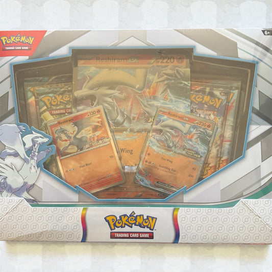 Reshiram EX & Archaludon EX Collection Box Promo Set. New. Factory sealed