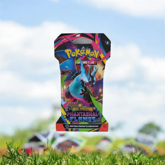 Pokémon TCG Phantasmal Flames Sleeved Booster Pack Factory Sealed