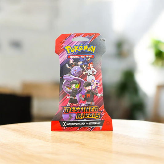 Pokemon TCG Destin Rivals Sleeved Booster Pack Scarlet & Violet