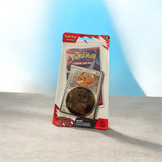 Pokemon TCG Destined Rivals Single Blister Pack Eevee promo